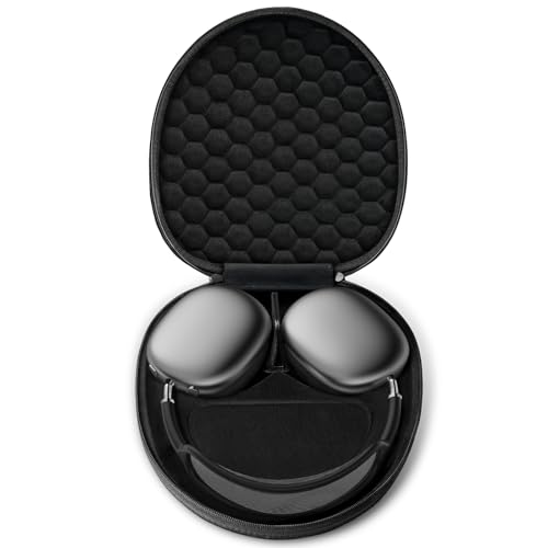 Smart Case 2.0 Slimline für AirPods Max Kopfhörer Unterstützt Schlafmodus, AirPods Max Zubehör, Upgrade Anti-Scratch Tragbare Tragetasche Reisetasche (Midnight) von SQERO