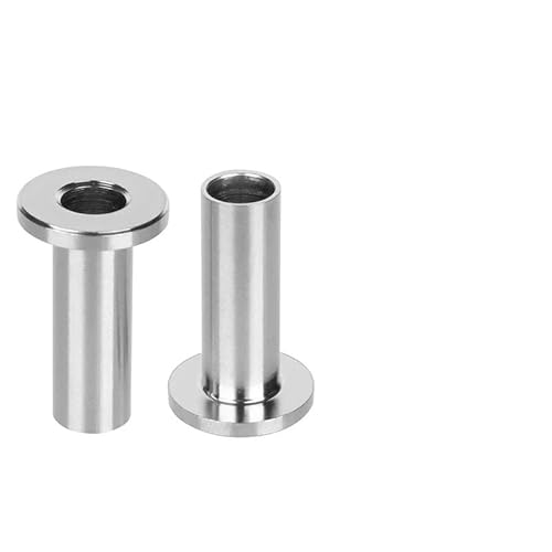 Drahtseilklemme Schutzhülsen aus Edelstahl 316 for 1/8 5/32 oder 3/16 Zoll Kabelgeländer Seilklemme(80pcs) von SQIANKUN