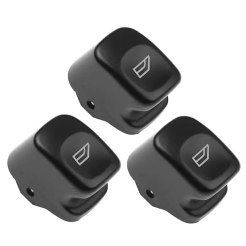 Fensterheberschalter 31295164 Master Fensterheber Schalter Taste Auto 31295247 Für Volvo S60 XC90 V70 Auto Fenster Schalter(3 pcs) von SQOFJGIGN