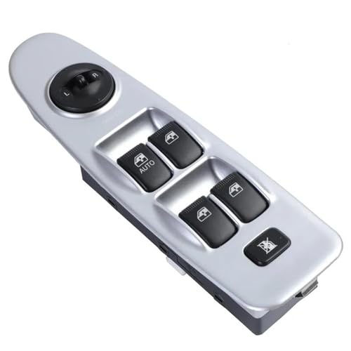 Fensterheberschalter 93570-2D100 Elektrischer Fensterheber-Steuerschalter 935702D100 93570-2D000 Für Hyundai Für Elantra 2001-2006 Auto Fenster Schalter(Silber) von SQOFJGIGN