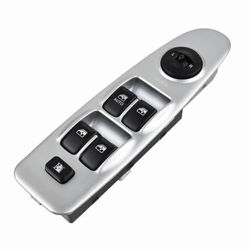 Fensterheberschalter Auto Elektrische Power Master Fenster Schalter Für Hyundai Für Elantra 2002 2003 2004 2005 2006 93570-2D000 Auto Fenster Schalter(Silber) von SQOFJGIGN