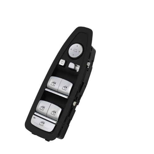 Fensterheberschalter Auto-Innentür-Fensterheber-Reglerschalter-Steuertaste Mit Abdeckungsverkleidung Für 1 3 4 Serie F20 F30 F31 F34 F35 F36 Auto Fenster Schalter(Black B Driver Door) von SQOFJGIGN