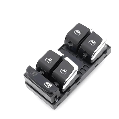 Fensterheberschalter Auto Master Fenster Elektrische Steuerung Schalter Taste Für A4 S4 Q5 B8 Für Allroad 8KD959855A 8KD959851A 8K0959851F Auto Fenster Schalter(1 PCS Master Switch) von SQOFJGIGN