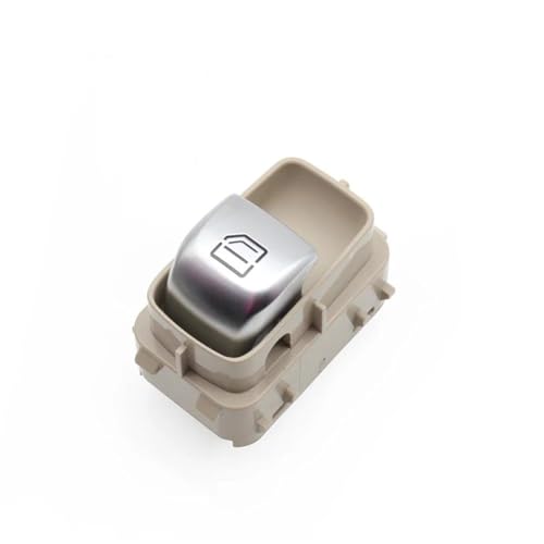 Fensterheberschalter Auto Power Elektrische Fensterheber Schalter Für BENZ C E GLC CLS Klasse W205 W253 W213 W257 C200 C260 C300 GLC260 205905681 Auto Fenster Schalter(Beige) von SQOFJGIGN