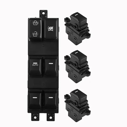 Fensterheberschalter Fahrerseite Fensterheberschalter Für Kia Für Morning Für Kia Für Picanto TA 2011-2017 93570-1Y500 93570-1Y200 93575-1Y000 Auto Fenster Schalter(16 Pins Set) von SQOFJGIGN