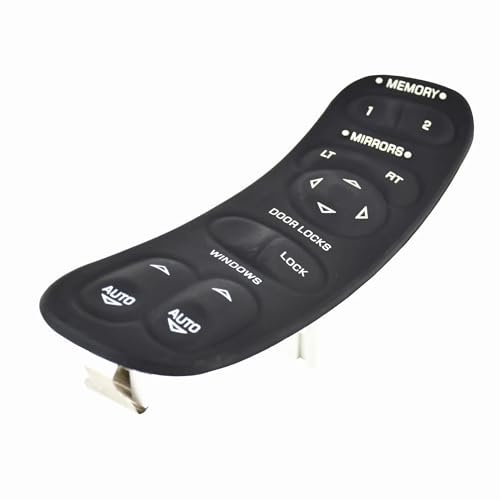 Fensterheberschalter Master Power Fenster Tür Schalter Passt Für Chevy Für Corvette C5 1997-2004 19209381 10092804 Auto Zubehör Teile Auto Fenster Schalter(Vorne links) von SQOFJGIGN