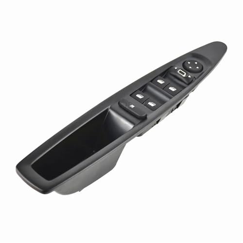 Fensterheberschalter Power Fenster Schalter Elektrische Fensterheber Taste 9651464577 Für Citroen C4 2004-2010 Auto Fenster Schalter(Manual rearview) von SQOFJGIGN