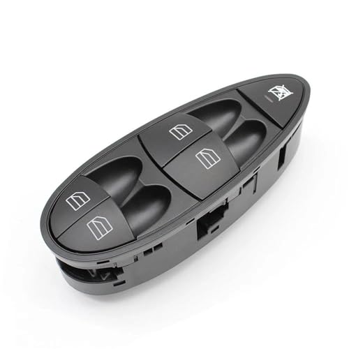 Fensterheberschalter Vorne Links Rechts Für Master Power Elektrische Fensterheber Schalter Für BENZ E CLS Klasse W211 W219 2118210058 2118213679 Auto Fenster Schalter(Schwarz) von SQOFJGIGN