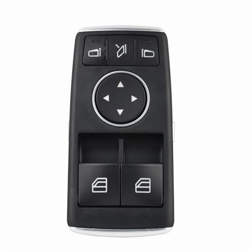 Fensterheberschalter Vorne Power Fenster Spiegel Heber Schalter Für Mercedes Für Benz R231 Sl C204 C250, C350, C63 Für AMG A1729056800 A1729056900 Auto Fenster Schalter(With Fold Button) von SQOFJGIGN