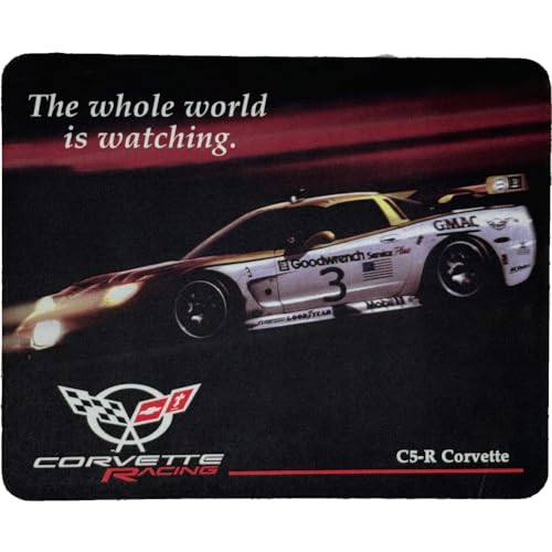C5 Corvette Racing Mauspad, rutschfeste Schreibtischunterlage mit Gummiunterseite, für den Schreibtisch zu Hause oder im Büro, offizielles Lizenzprodukt von GM C5 Corvette Racing Mauspad, rutschfeste Schreibtischunterlage mit Gummiunterseite, für den Schreibtisch zu Hause oder im Büro, offizielles Lizenzprodukt von GM von SR1 Performance