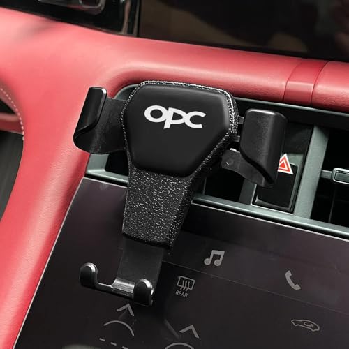 SRCUZK Handyhalterung Auto, für Opel OPC Handyhalter 360° Drehbar Auto Handy Halterung Handy Halterung Auto Zubehör,Black/A von SRCUZK