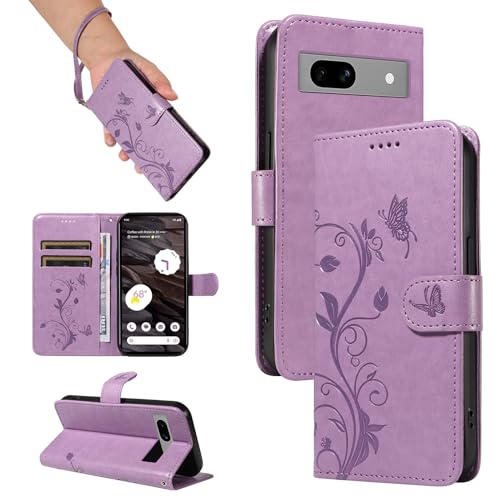SRISHP Hülle für Google Pixel 7A 5G Hülle, Premium PU Leder Handyhülle mit Band, Magnet Flip Case für Google Pixel 7A 5G, Violett SRISHP Hülle für Google Pixel 7A 5G Hülle, Premium PU Leder Handyhülle mit Band, Magnet Flip Case für Google Pixel 7A 5G, Violett von SRISHP