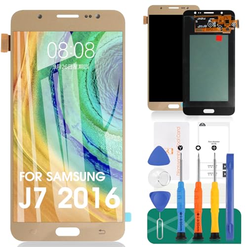 Bildschirm-Ersatz für Samsung Galaxy J7 2016 J710 J710F J710M/H TFT LCD Touchscreen Digitizer Glas Montage (kein Original AMOLED) von SRJTEK