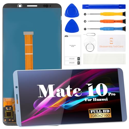 Für Huawei Mate 10 Pro Bildschirm Ersatz Touch Digitizer BLA-L09 BLA-L29 LCD Display Vollständige Montage Glas (Blau Kein Rahmen) von SRJTEK