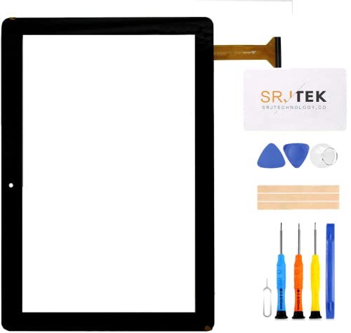 Für LC-MT8167 Touchscreen für LC-MT8167-XC-PG0700-351-A1 Digitizer-Sensor, 17,8 cm (7 Zoll) Touchscreen-Panel-Glas (kein LCD) (schwarz) von SRJTEK