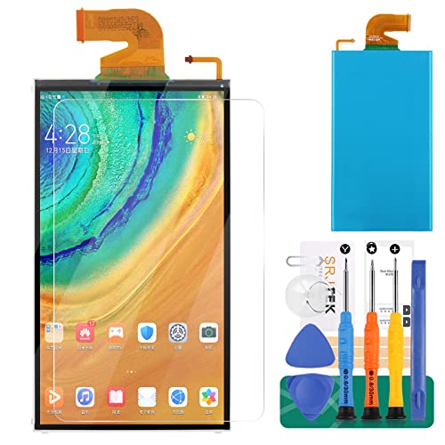 Für Nintendo Switch LCD Display Für Nintendo Switch Bildschirm Ersatz HAC-001 2017 1. erste Generation, Kostenlose gehärtete Folie, Klebstoff und Werkzeuge (Nicht enthalten Touchscreen) von SRJTEK