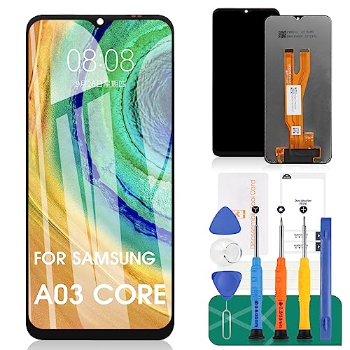 Für Samsung Galaxy A03 Core LCD-Bildschirm für Samsung A03 Core Bildschirm Ersatz A032 LCD Display SM-A032F Touch Digitizer Assembly SM-A032/DS,SM-A032M Reparaturteile Kits von SRJTEK