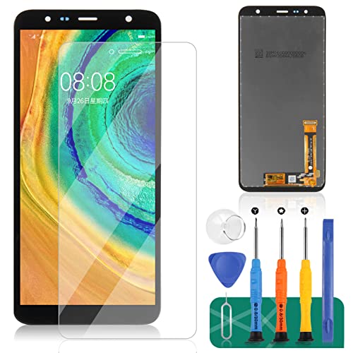 Für Samsung Galaxy J6 Plus J610 / J4 Core J410 / J4 Plus J415 2018 Bildschirm Ersatz LCD Display Touch Sensor Digitizer Reparatur Kits (Schwarz,Ohne Rahmen) von SRJTEK