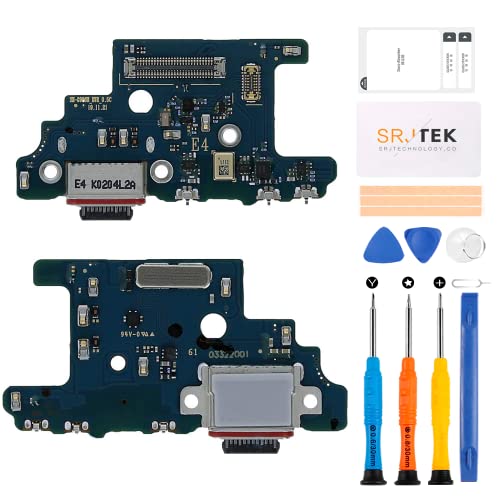 Für Samsung Galaxy S20 Plus Dock Connector Ersatz für Samsung S20 Plus 5G Ladeanschluss G985 Kopfhöreranschluss SM-G985 mit Mikrofon/Audioanschluss/Antenne Ersatz-Reparatursets von SRJTEK