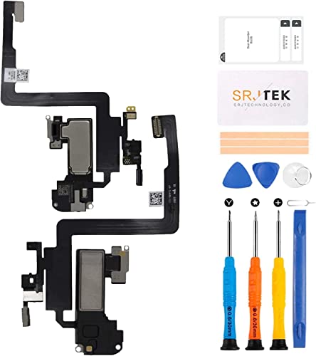 Für iPhone 11 Pro 2019 Hörmuschel Lautsprecher Ersatz 11 Pro 2019 Ohrhörer A2215 Ohrstück Ersatz mit Näherungssensor Reparatursets Ersatz von SRJTEK