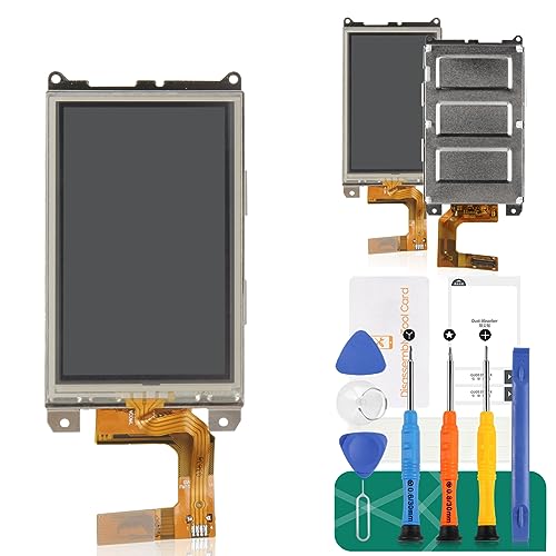 LCD Display Touchscreen Ersatz mit Rahmen für Garmin Alpha 100 GPS-Reparaturteil von SRJTEK