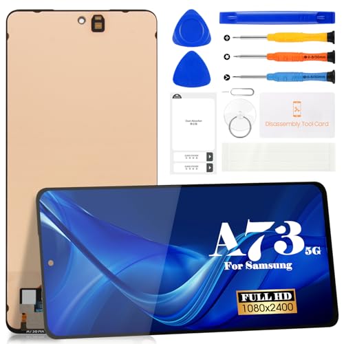 OLED Ersatzbildschirm für Samsung A73 5G für Samsung Galaxy A73 5G LCD-Bildschirm SM-A736B Touch Digitizer Assembly SM-A736B/DS Reparaturteil-Sets ohne Rahmen OLED Ersatzbildschirm für Samsung A73 5G für Samsung Galaxy A73 5G LCD-Bildschirm SM-A736B Touch Digitizer Assembly SM-A736B/DS Reparaturteil-Sets ohne Rahmen von SRJTEK