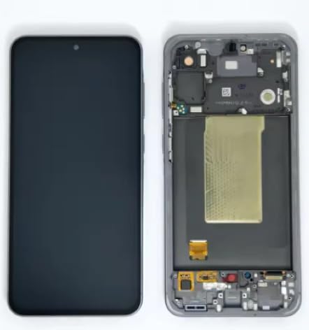 OLED LCD-Display für Samsung Galaxy A56 5G SM-A566V, SM-A566B, Touchscreen-Digitizer, Montage-Reparatur-Set mit Rahmen (mit Fingerabdruck) von SRJTEK