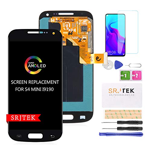 SRJTEK Ersatz-LCD-Display für Samsung Galaxy S4 Mini I9190 GT-I9195 GT-I9192 von SRJTEK