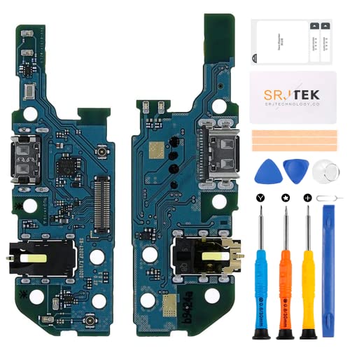 SRJTEK For Samsung Galaxy A20E Dock Connector Replacement For Samsung A20E Charging Port A202 Headphone Port SM-A202F with Microphone/Audio Jack/Antenna Replacement Repair Kits von SRJTEK