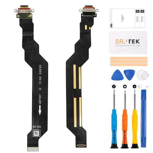 SRJTEK Für Oneplus Nord 2020 Dock Connector Ersatz Für Oneplus Nord 2020 Ladeanschluss AC2001 Kopfhöreranschluss AC2003 mit Mikrofon/Audiobuchse/Antenne Ersatz Reparatursätze von SRJTEK