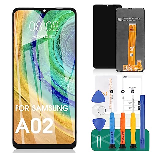 SRJTEK Für Samsung Galaxy A02 LCD-Bildschirm für Samsung A02 Bildschirm Ersatz A022 LCD Display SM-A022F Touch Digitizer Assembly SM-A022M, SM-A022G Reparatursets SRJTEK Für Samsung Galaxy A02 LCD-Bildschirm für Samsung A02 Bildschirm Ersatz A022 LCD Display SM-A022F Touch Digitizer Assembly SM-A022M, SM-A022G Reparatursets von SRJTEK