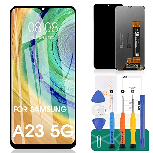 SRJTEK Für Samsung Galaxy A23 5G LCD Bildschirm Samsung A23 5G Bildschirm Ersatz A23 5G LCD Display A236 Touch Digitizer Montage SM-A236F, SM-A236U Reparaturteile Kits von SRJTEK