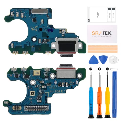 SRJTEK Für Samsung Galaxy Note 10 2019 Dock Connector Ersatz für Samsung Note 10 2019 Ladeanschluss N970 Kopfhöreranschluss SM-N970F mit Mikrofon/Audio Jack/Antenne Ersatz Reparatursets von SRJTEK