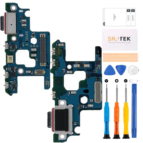 SRJTEK Für Samsung Galaxy Note 10 Plus Dock Connector Ersatz für Samsung Note 10 Plus 5G Ladeanschluss N975 Kopfhöreranschluss SM-N975F mit Mikrofon/Audioanschluss/Antenne Ersatz-Reparatursets von SRJTEK