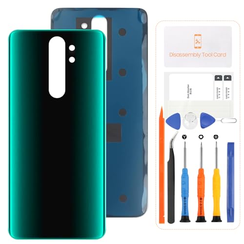 SRJTEK Für Xiaomi Redmi Note 8 Pro Akku Abdeckung Gehäuse Für Redmi Note 8 Pro M1906G7I Akku Abdeckung Gehäuse Ersatz (Grün) von SRJTEK