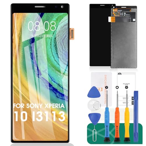 SRJTEK Kompatibel für Sony Xperia 10 LCD Display Xperia X10 Ersatzteile für I3113 I4113 I4193 I3123 Touch Screen Sensor Digitizer mit Kits(Schwarz) SRJTEK Kompatibel für Sony Xperia 10 LCD Display Xperia X10 Ersatzteile für I3113 I4113 I4193 I3123 Touch Screen Sensor Digitizer mit Kits(Schwarz) von SRJTEK