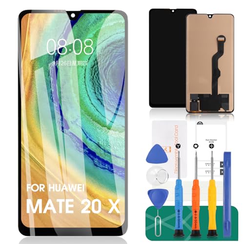 TFT Ersatzdisplay für Huawei Mate 20 X für Huawei Mate 20 X, LCD-Display für EVR-L29, EVR-AL00, EVR-TL00, Digitizer Touchscreen, Reparaturteile (nicht AMOLED) von SRJTEK