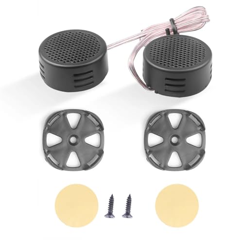 Auto-Hochtöner 2 STÜCKE 500 Watt Autolautsprecher Automotive Mini Car Audio Sound Super Power Hochtöner Dome Auto MP3-Player Lautsprecher Lautsprecher Horn von SRKATI