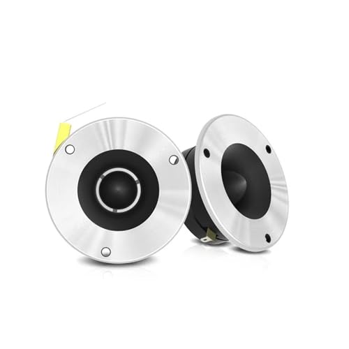 Auto-Hochtöner 2 Stück 4 Zoll 150W Max. Titan-Kugel mit Kondensator Modifizierter Fahrzeugsound Automusik Stereo Laute Autolautsprecher Lautsprecher Horn Auto-Hochtöner 2 Stück 4 Zoll 150W Max. Titan-Kugel mit Kondensator Modifizierter Fahrzeugsound Automusik Stereo Laute Autolautsprecher Lautsprecher Horn von SRKATI