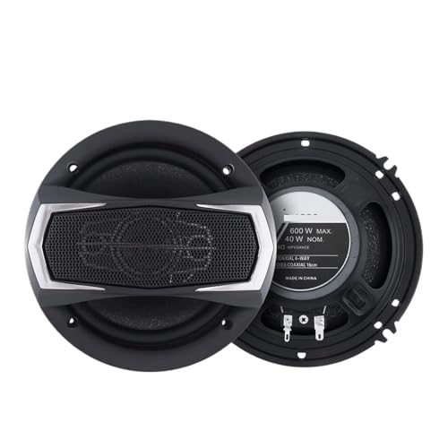 Auto-Hochtöner 2 stücke Auto Lautsprecher 4/5/6 Zoll 4 Weg Subwoofer Audio Musik Stereo Volle Frequenz Koaxial HiFi Automotive Lautsprecher Lautsprecher Horn(2pcs 6 Inch) von SRKATI