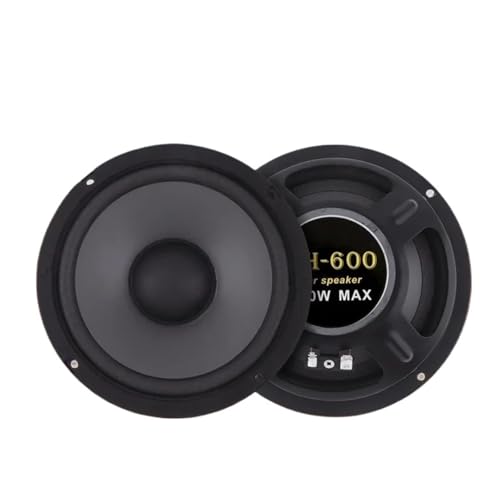 Auto-Hochtöner 4/5/6 Zoll Autolautsprecher 300-600W 2-Wege-Fahrzeugtür Auto Audio Musik Stereo Subwoofer Vollständige Palette Frequenz Lautsprecher Horn(1PC 6INCH) von SRKATI