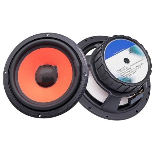 SRKATI Auto-Hochtöner 1 Kit 2-Wege-Kombinationslautsprecher-Kit 250 W 6,5 Zoll Autolautsprecher-Set Kalottenhochtöner-Tieftöner-Audiohorn-Kit-Set Lautsprecher Horn SRKATI Auto-Hochtöner 1 Kit 2-Wege-Kombinationslautsprecher-Kit 250 W 6,5 Zoll Autolautsprecher-Set Kalottenhochtöner-Tieftöner-Audiohorn-Kit-Set Lautsprecher Horn von SRKATI
