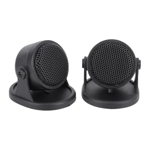 SRKATI Auto-Hochtöner 12 V Mini-Kalottenhochtöner, 20 W, hocheffizienter Autolautsprecher, 45 Grad Verstellbarer Lautsprecher, 98 dB, Auto-HiFi-Audio Lautsprecher Horn SRKATI Auto-Hochtöner 12 V Mini-Kalottenhochtöner, 20 W, hocheffizienter Autolautsprecher, 45 Grad Verstellbarer Lautsprecher, 98 dB, Auto-HiFi-Audio Lautsprecher Horn von SRKATI