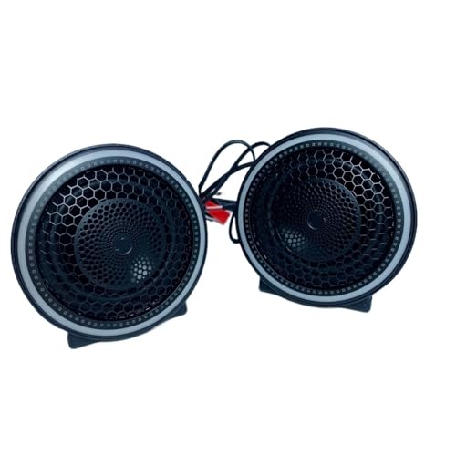SRKATI Auto-Hochtöner 2,8-Zoll-HiFi-Mittelbereich und Hochbereich Vollbereich, 2 Stück RGB-Atmosphärenlicht Car Audio Modifizierter Mittelbereich 4Ω Lautsprecher Horn SRKATI Auto-Hochtöner 2,8-Zoll-HiFi-Mittelbereich und Hochbereich Vollbereich, 2 Stück RGB-Atmosphärenlicht Car Audio Modifizierter Mittelbereich 4Ω Lautsprecher Horn von SRKATI
