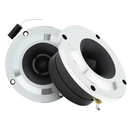 SRKATI Auto-Hochtöner 2X Aluminium Auto Dome Hochtöner Sound Lautsprecher 4Ohm Seide Film Höhen Audio HiFi Multimedia Bücherregal Mit Panel Lautsprecher Horn SRKATI Auto-Hochtöner 2X Aluminium Auto Dome Hochtöner Sound Lautsprecher 4Ohm Seide Film Höhen Audio HiFi Multimedia Bücherregal Mit Panel Lautsprecher Horn von SRKATI