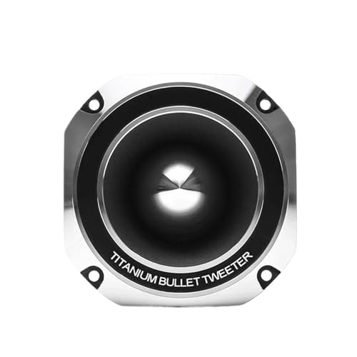 SRKATI Auto-Hochtöner 3-Zoll-Autolautsprecher 800W Autotür-Audio-Subwoofer Vollständiger Frequenzbereichslautsprecher Titan-Kugelhochtöner Lautsprecher Horn von SRKATI