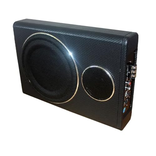 SRKATI Auto-Hochtöner 8'' Car-Audio-Modifikation 12V 4Ω Ultradünner Sitz mit Bluetooth Audiophiler aktiver Subwoofer RMS 200W Lautsprecher Horn SRKATI Auto-Hochtöner 8'' Car-Audio-Modifikation 12V 4Ω Ultradünner Sitz mit Bluetooth Audiophiler aktiver Subwoofer RMS 200W Lautsprecher Horn von SRKATI