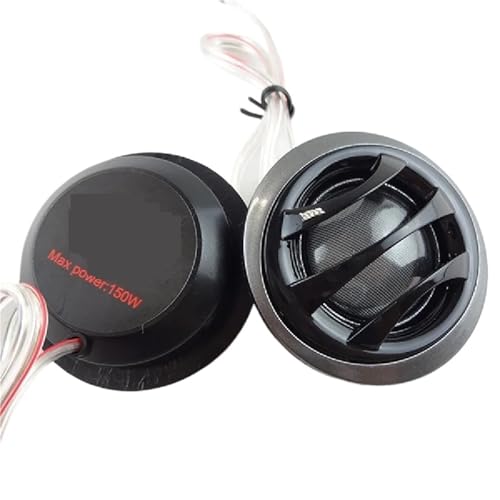 SRKATI Auto-Hochtöner Car Audio Refit Seidenfolie Hochfrequenz-Fieber-Klangqualität Hochtöner 2,5 Zoll Hochtöner-Set mit Kondensator Lautsprecher Horn SRKATI Auto-Hochtöner Car Audio Refit Seidenfolie Hochfrequenz-Fieber-Klangqualität Hochtöner 2,5 Zoll Hochtöner-Set mit Kondensator Lautsprecher Horn von SRKATI