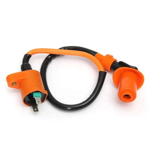 SRKATI Zündkerzen Motorrad Zündspule Racing AC CDI Zündkerze Für GY6 50cc 125cc 150cc Roller Zündungskabel(Ignition Coil) von SRKATI