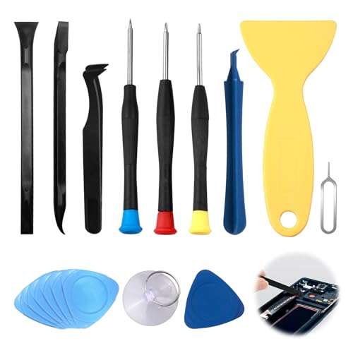 Handy Reparatur Werkzeug Set SRLWMYI Feinmechaniker Werkzeug Set Mini Feinmechaniker Schraubendreher Set für Öffnen und Reparieren von Elektronischen Geräten wie Smartphones,Tablets von SRLWMYI
